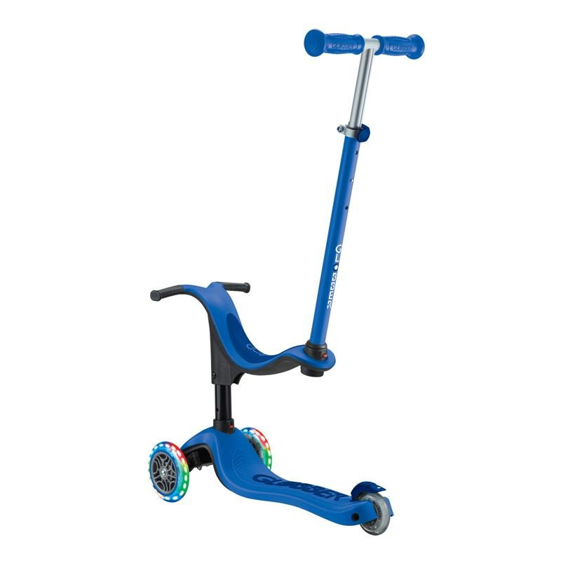 Самокат трехколесный 3 в 1 GO UP SPORTY GLOBBER 452-600-4 синий, до 50 кг