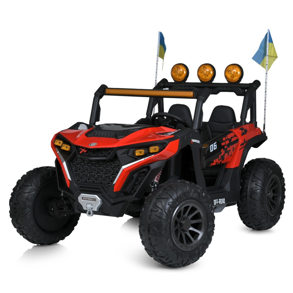 Дитячий електромобіль Джип Bambi Racer M 6019EBLR-3 до 30 кг