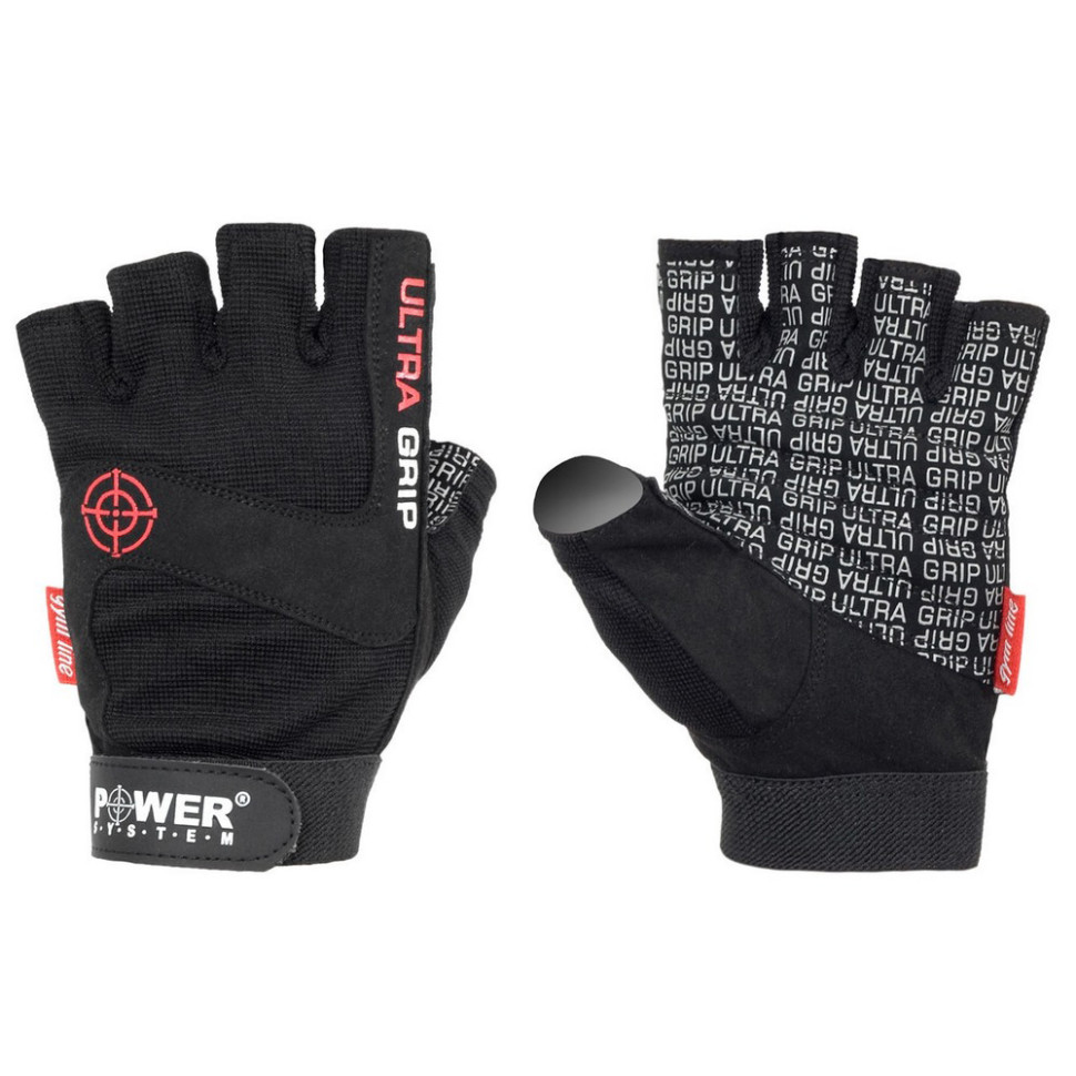 Рукавички для фітнесу Ultra Grip Power System PS-2400_XS_Black, XS