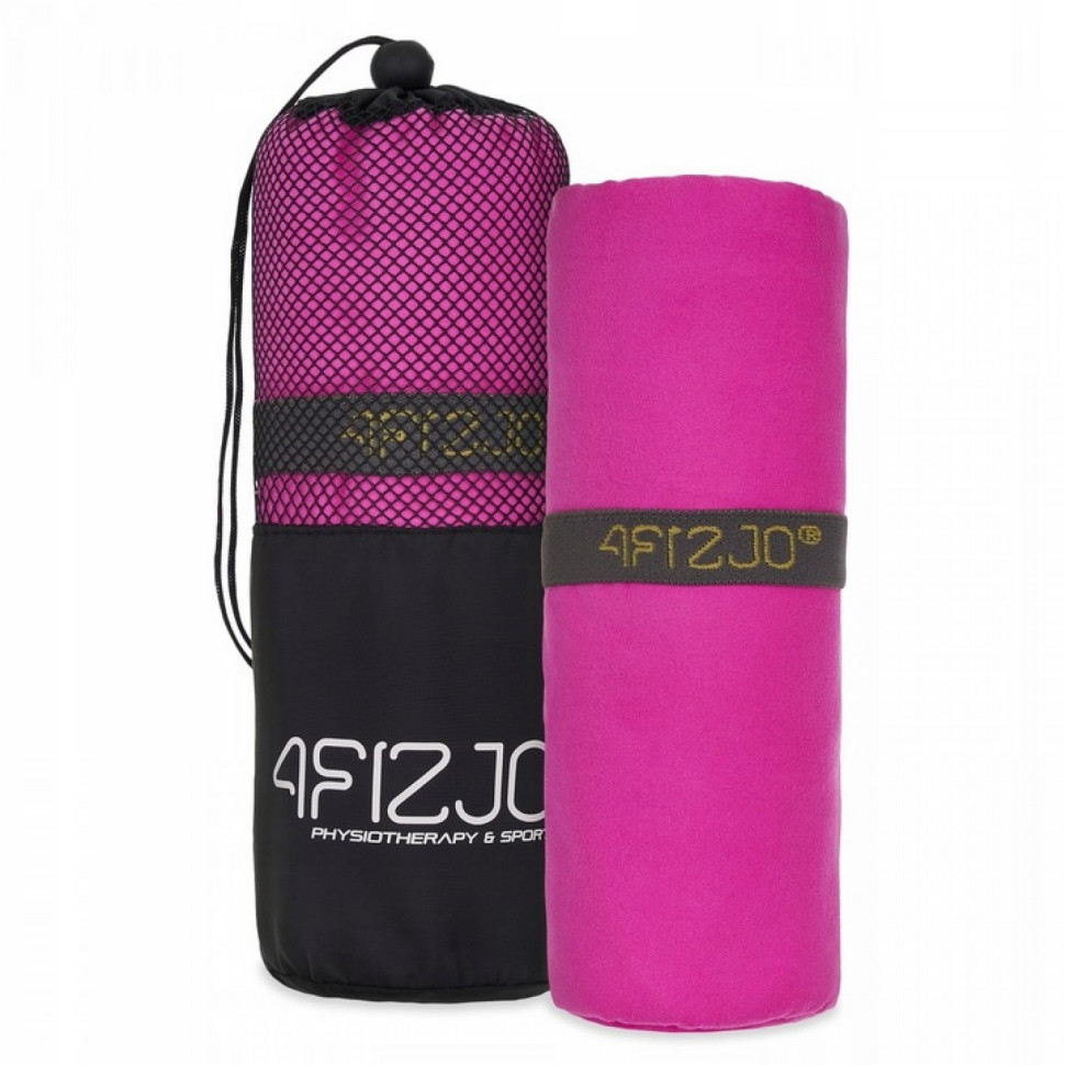Полотенце спортивное 4FIZJO 4FJ0437, 130 x 75 см, Pink