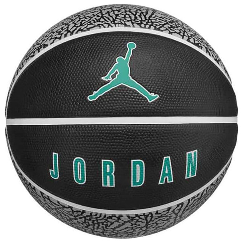 Мяч баскетбольный JORDAN PLAYGROUND 2.0 8P DEFLATED Nike J.100.8255.016.07 серо-черный № 7