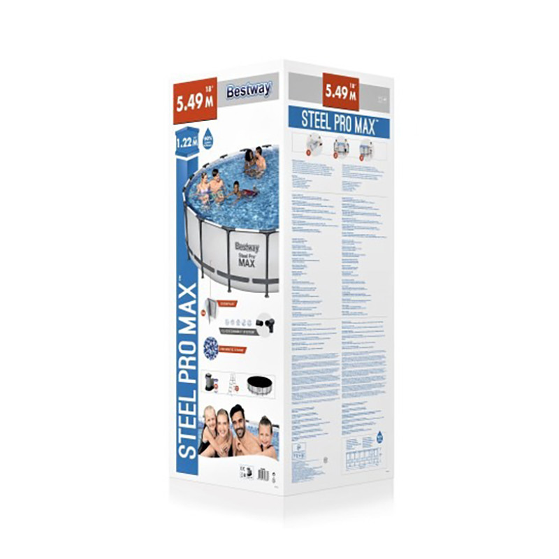 Бассейн каркасный Steel Pro MAX Bestway 56462, 549x122 см, 5678 л