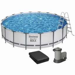 Бассейн каркасный Steel Pro MAX Bestway 56462, 549x122 см, 5678 л