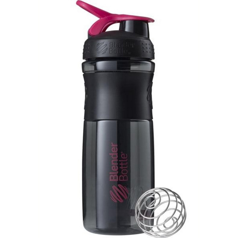 Шейкер спортивний (пляшка) SportMixer Flip BlenderBottle SM 28oz Black/Pink 820 мл, Black/Pink