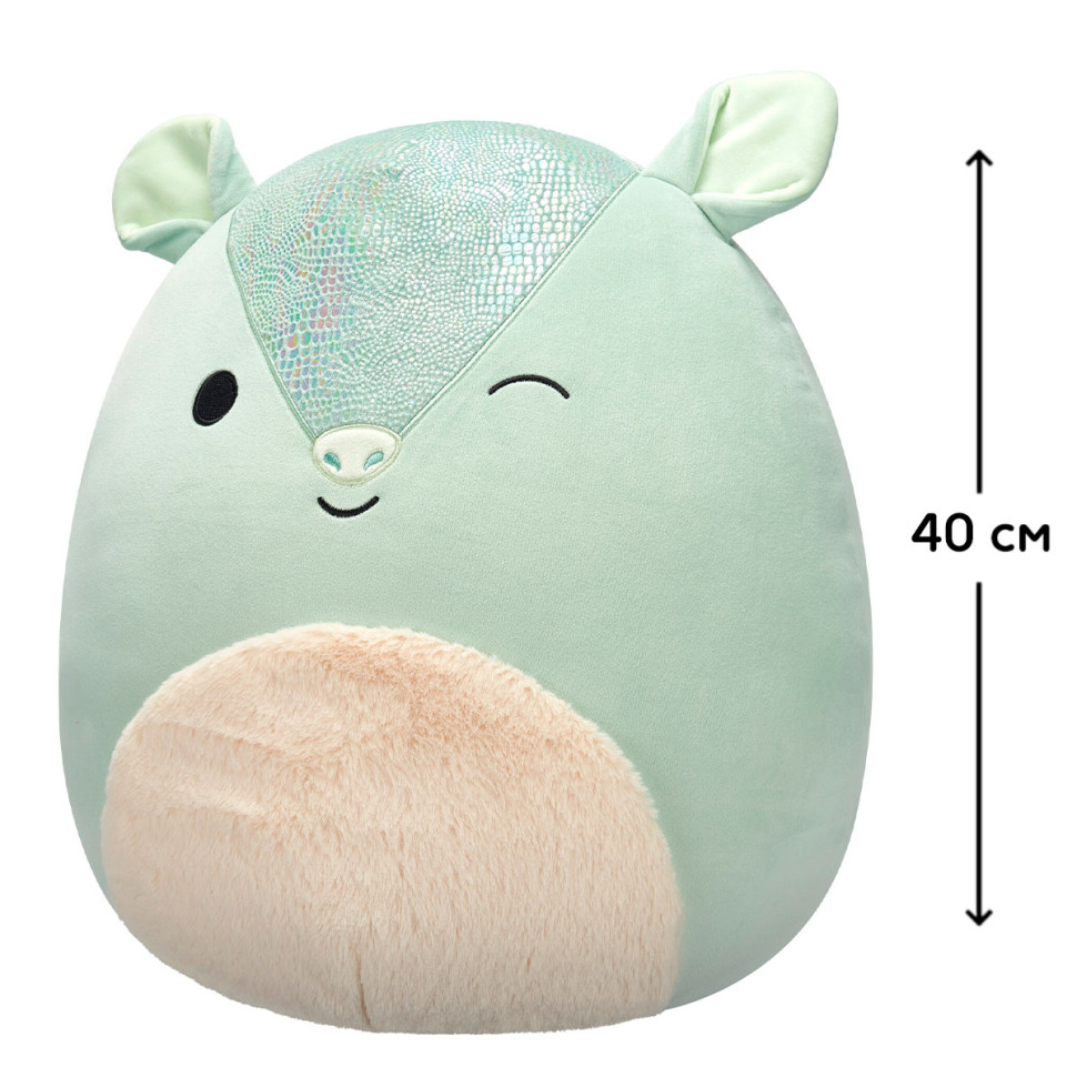 М'яка іграшка Броненосець Арілла Squishmallows SQCR07048, 40 см