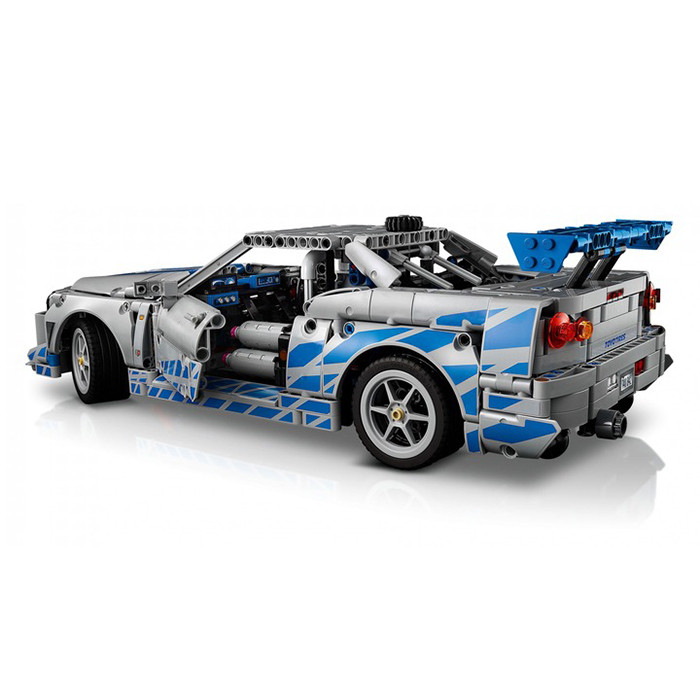Конструктор Technic Двойной форсаж Автомобиль Nissan Skyline GT-R (R34) LEGO 42210, 1410 деталей