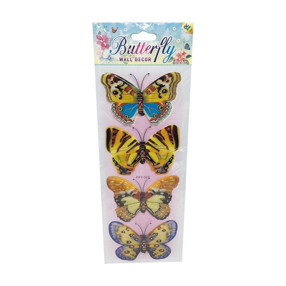 Наклейка Метелик Bambi 327B/FAY