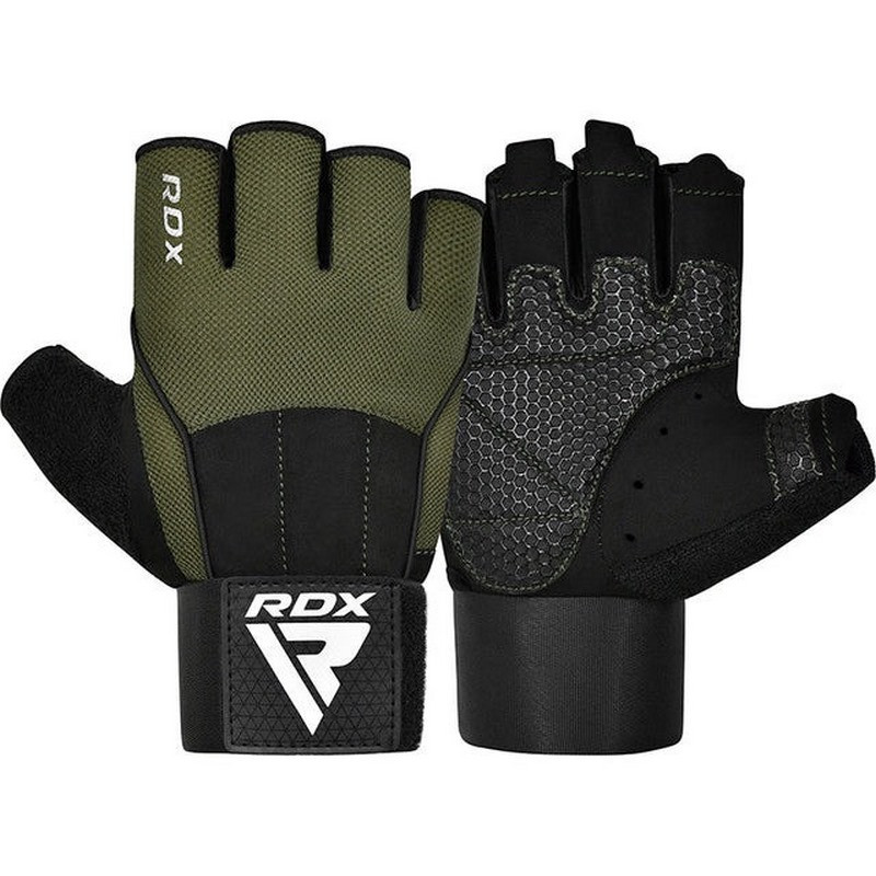 Перчатки для фитнеса W3 ARMY WITH EVA PADDING RDX Inc Limited WGS-W3AG-M+