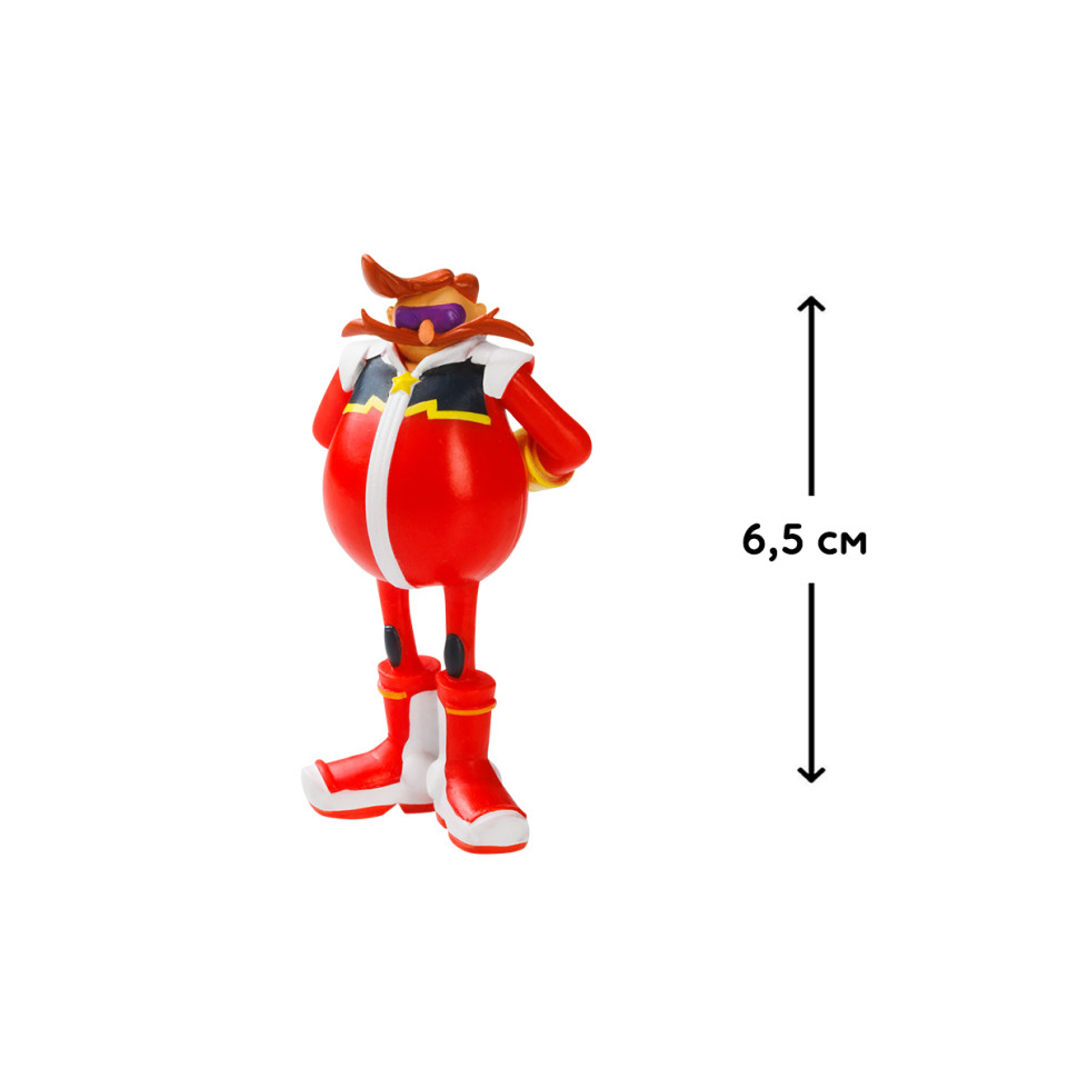 Ігрова фігурка Доктор Еґман Sonic Prime SON2010J, 6,5 см