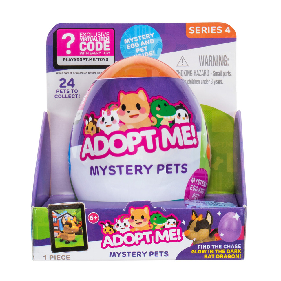 Игрушка-сюрприз в яйце Сказочные животные Adopt Me! AME0107 в ассортименте 24 вида