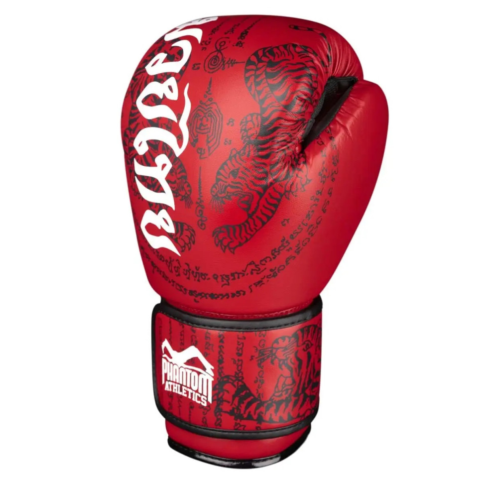 Боксерские перчатки Muay Thai Phantom PHBG2505-14 Red 14 унций (бинты в подарок)
