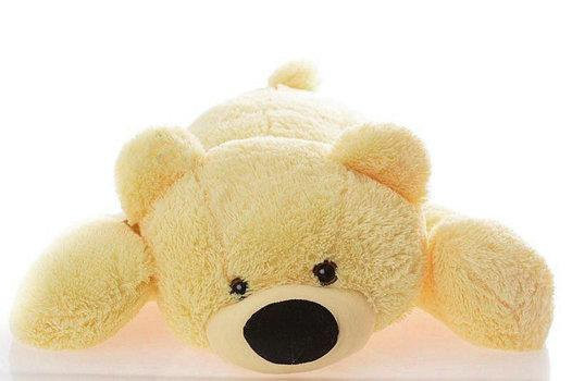Мягкая игрушка Alina Toys мишка Умка 55 см персиковый 5784621ALN