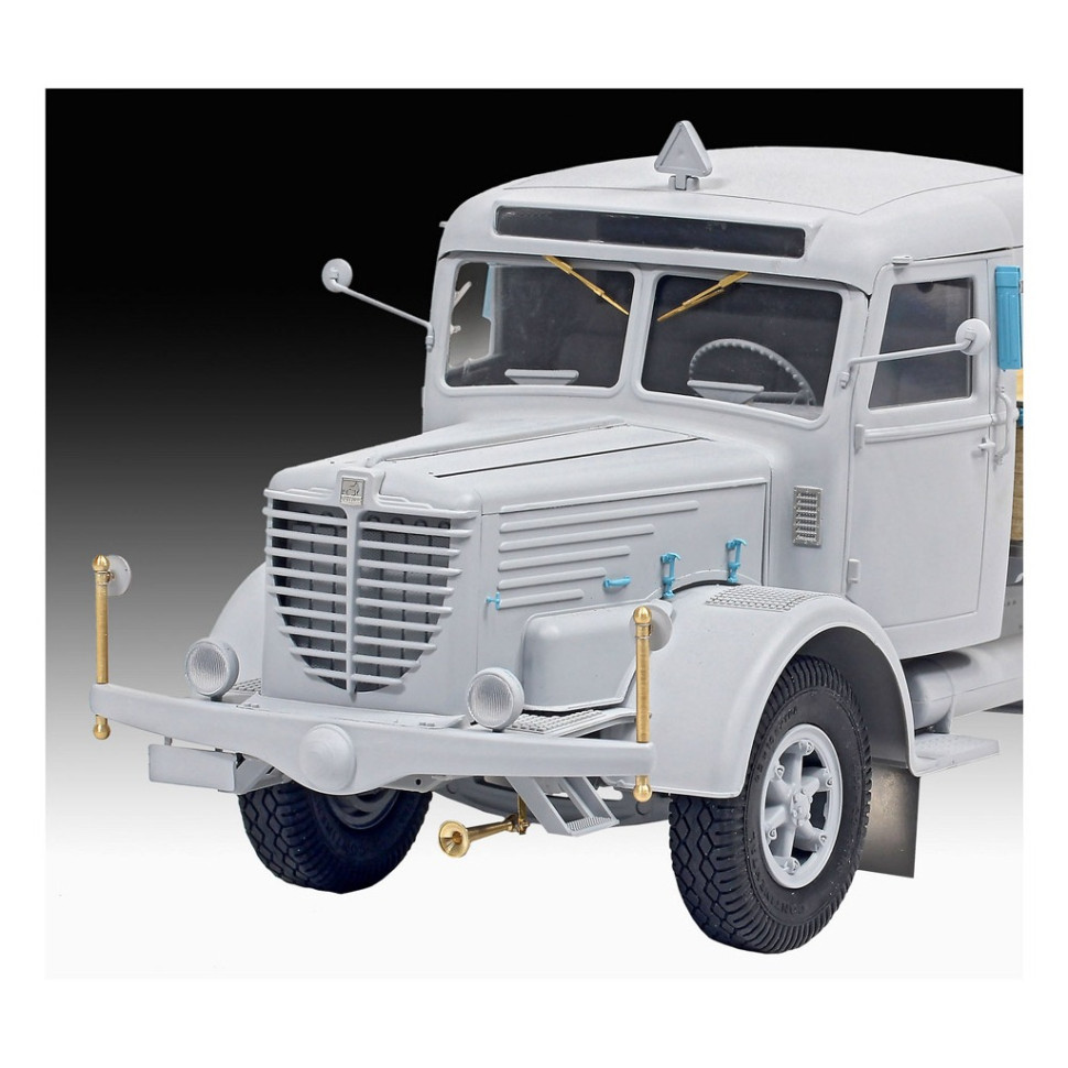 Сборная модель-копия Грузовая машина Büssing 8000 S13 Revell RVL-07580 с прицепом 5, 1:24