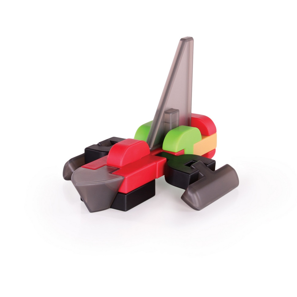 Конструктор IO Blocks Літаки і кораблі Guidecraft G9608 з доповненою 3D реальністю, 59 деталей 