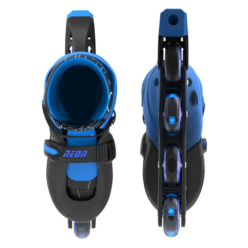 Детские ролики Inline Neon NT08B4 размер 34-37 синий