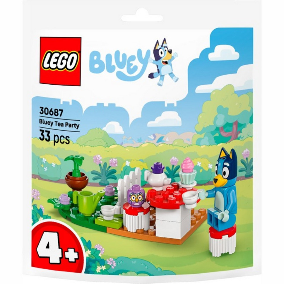 Конструктор Recruitment Bluey Чаювання Блуї LEGO 30687, 33 деталі