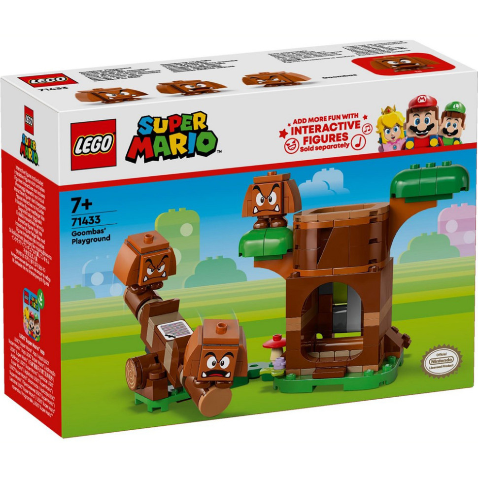 Конструктор Super Mario Ігровий майданчик для Goombas LEGO 71433, 173 деталі