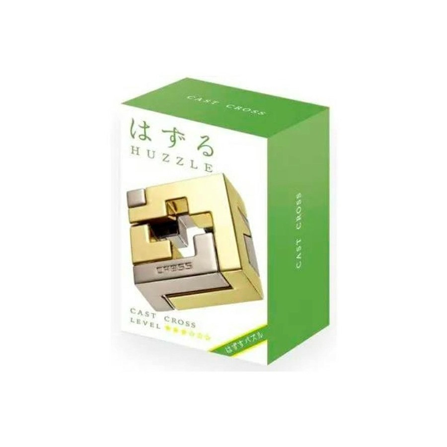 Головоломка из металла 3* Крест Huzzle 515044