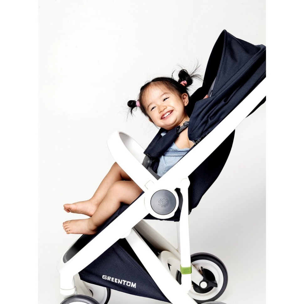 Прогулочная коляска Classic Greentom 8718858972319 Blue-White