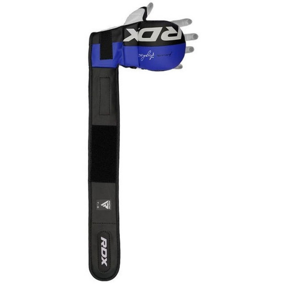 Перчатки для ММА T6 Plus Rex RDX Inc Limited GGR-T6U-M+ Blue, M (капа в комплекте)
