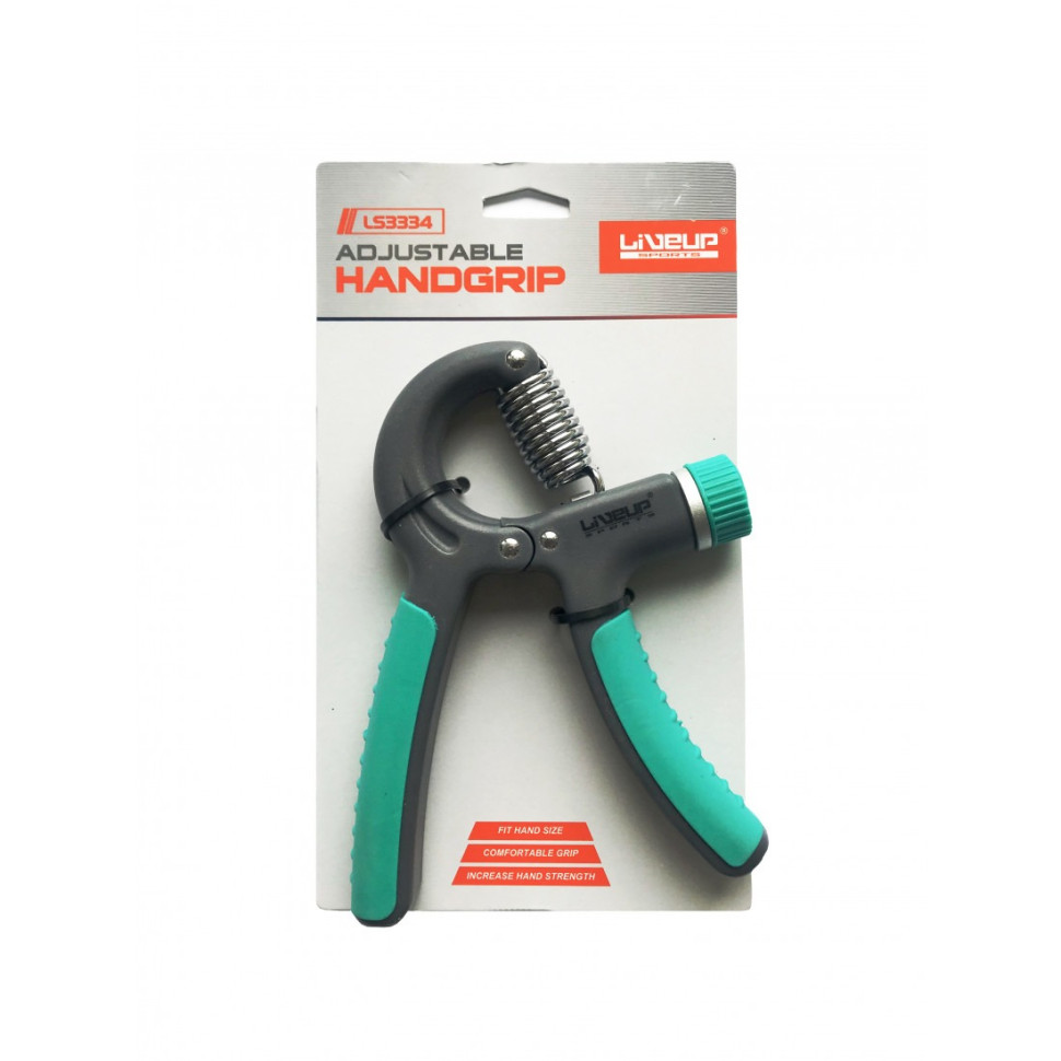 Еспандер для долоні LiveUp ADJUSTABLE HANDGRIP LS3334-g