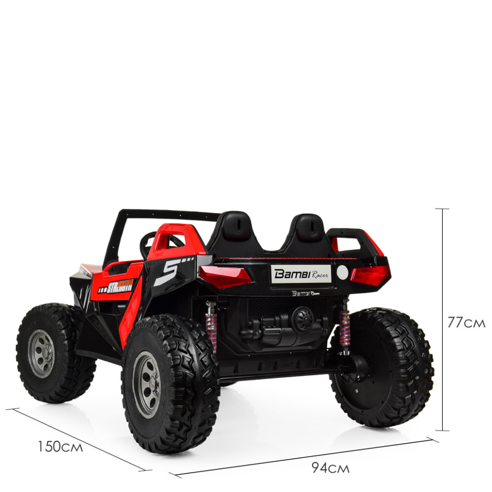 Детский электромобиль Джип Bambi Racer M 4170EBLR-3(24V) до 60 кг