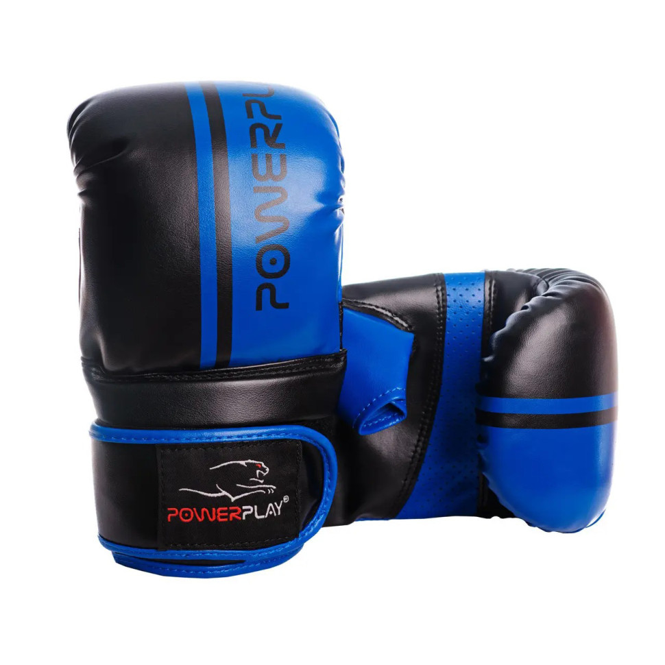 Снарядні рукавички PowerPlay PP_3025_S_Blue/Black, Чорно-Сині S