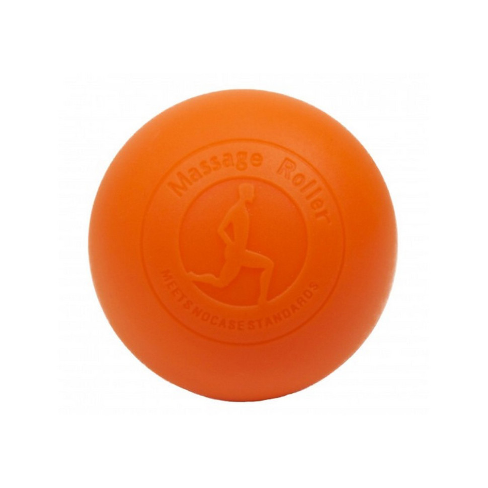 Масажний м'ячик EasyFit EF-2076-OR, каучук 6.5 см, помаранчевий