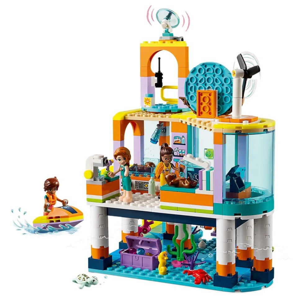 Конструктор Морской спасательный центр LEGO 41736, 376 деталей