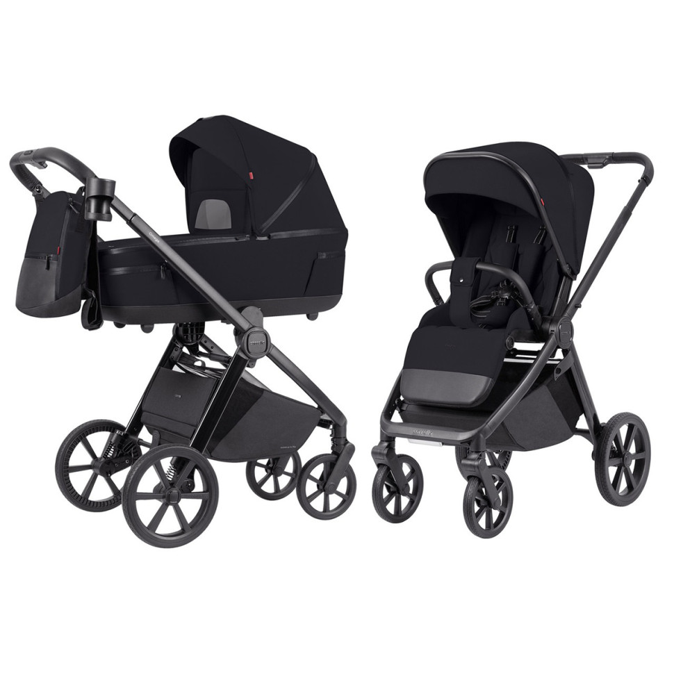 Дитяча універсальна коляска 2 в 1 Omega Carrello CRL-6540/1 Cosmo Black +A