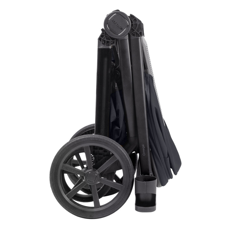 Дитяча універсальна коляска 2 в 1 Omega Carrello CRL-6540/1 Cosmo Black +A