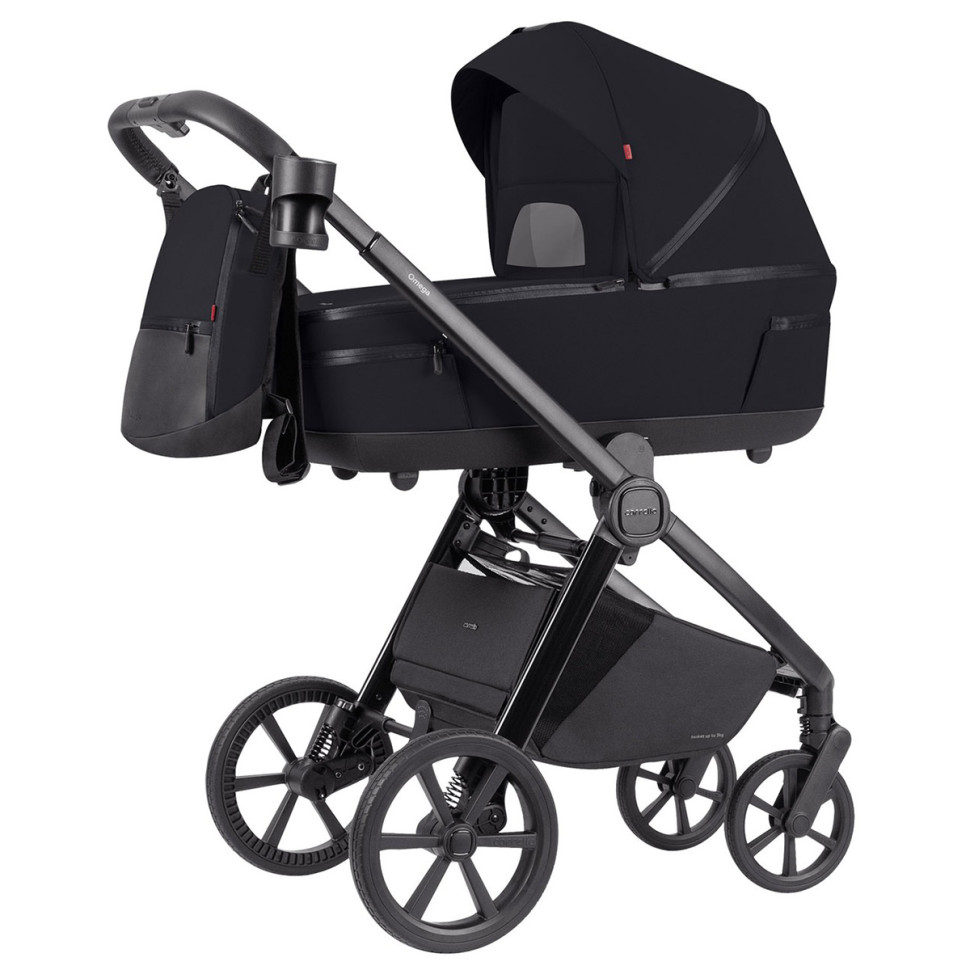 Дитяча універсальна коляска 2 в 1 Omega Carrello CRL-6540/1 Cosmo Black +A