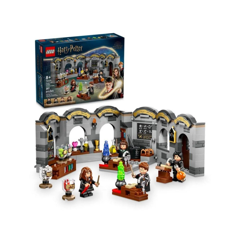 Конструктор «Замок Хогвартс: Урок зельеварения» LEGO 76431, 397 деталей