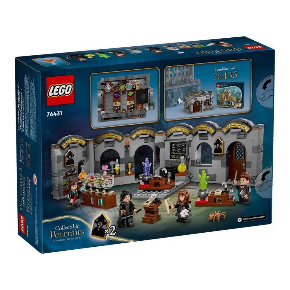Конструктор «Замок Хогвартс: Урок зельеварения» LEGO 76431, 397 деталей