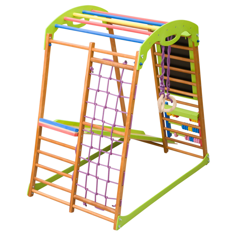 Дитячий спортивний комплекс SportBaby BabyWood Plus для дому