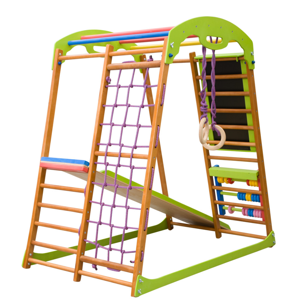 Дитячий спортивний комплекс SportBaby BabyWood Plus для дому