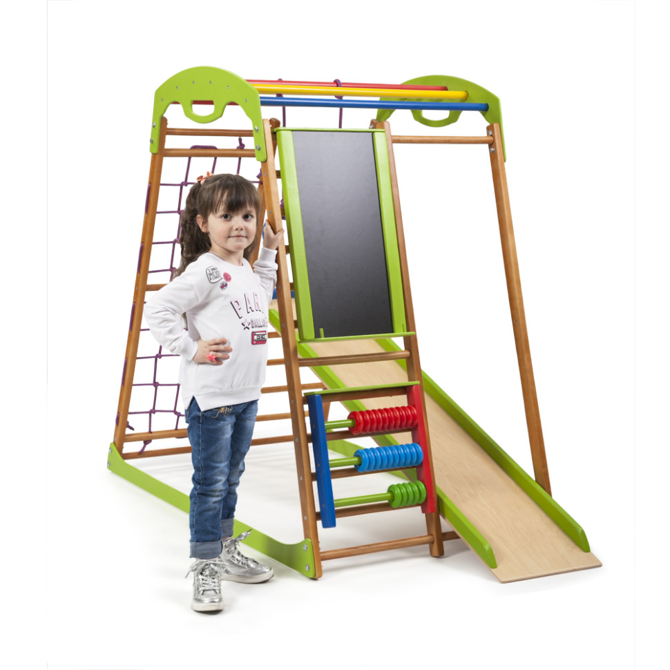 Дитячий спортивний комплекс SportBaby BabyWood Plus для дому