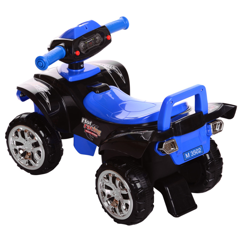 Каталка-толокар Bambi M 3502-2-4 Синий музыкальный