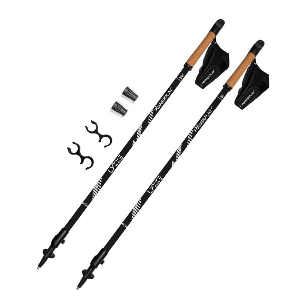 Палки для скандинавской ходьбы 9104 Lykke PowerPlay PP_9104_LYKKE_Bl/White 80 х 135 см