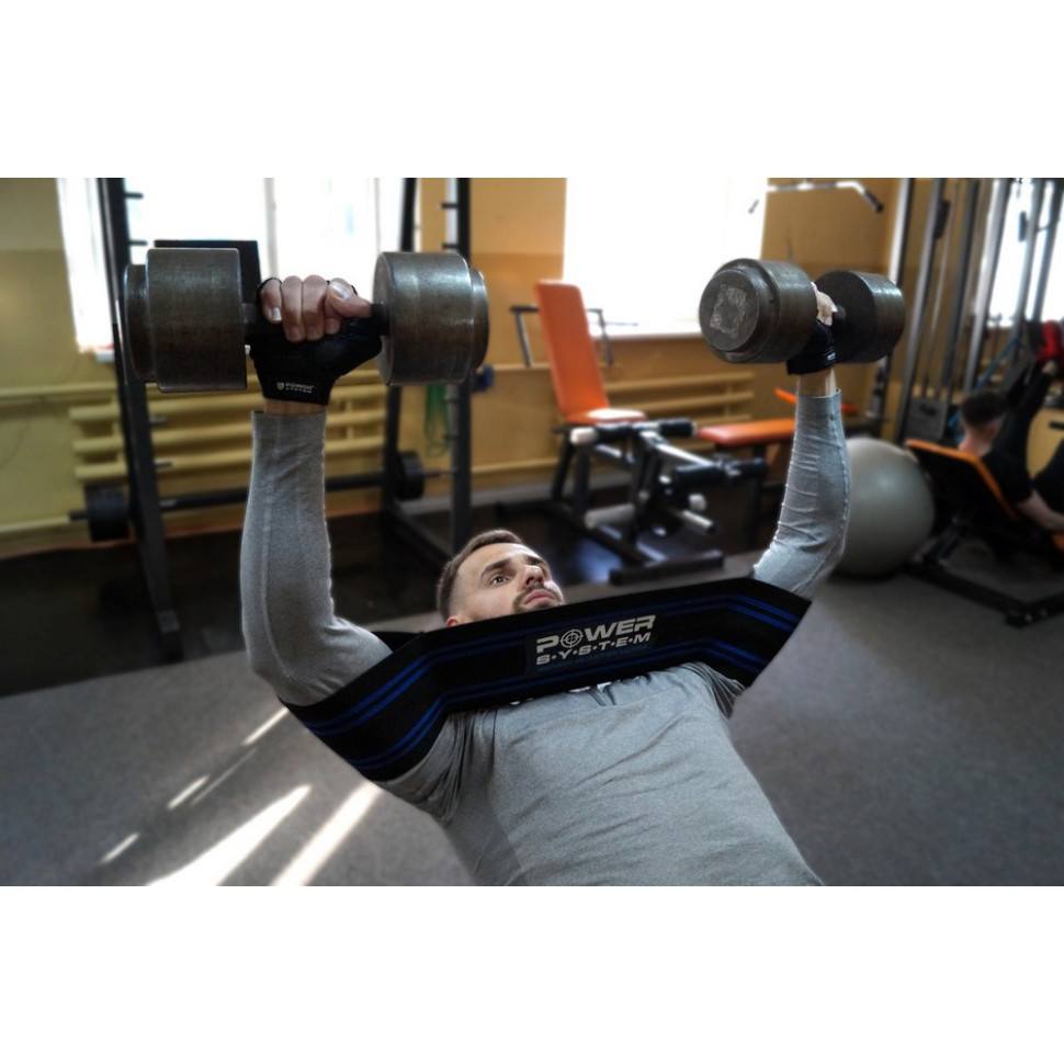 Пояс опоры PS-3720 Bench Blaster Ultra Power System PS_3720_XL_Black/Blue, Black/Blue, XL