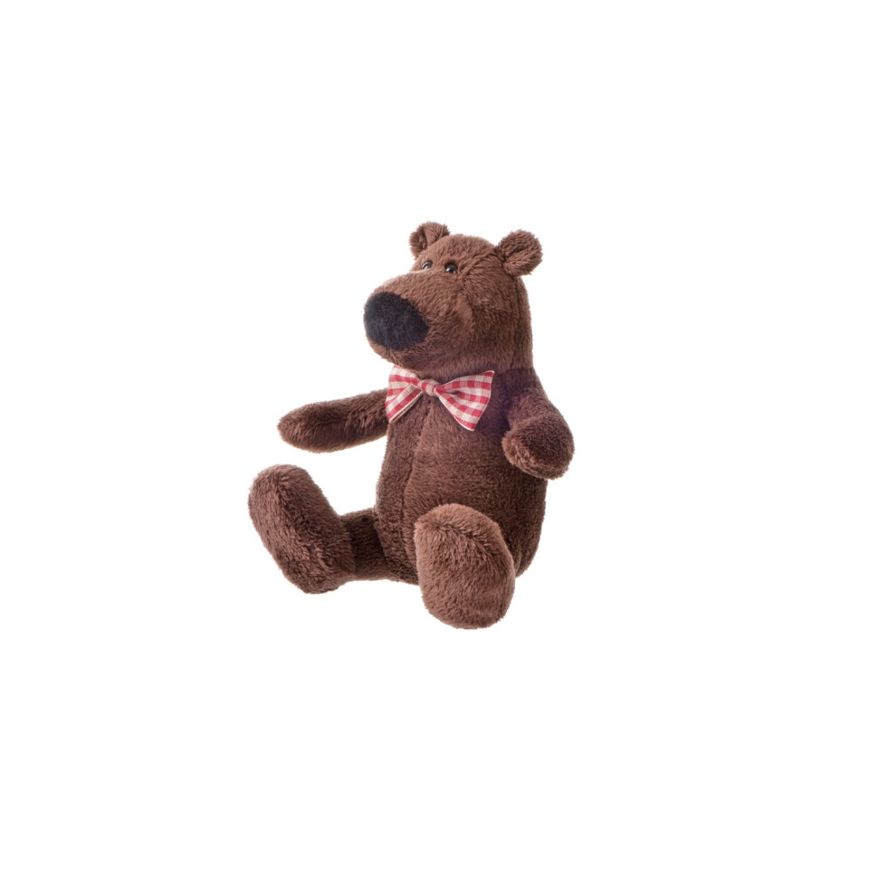 М'яка іграшка Same Toy Полярний ведмедик коричневий 13 см THT667