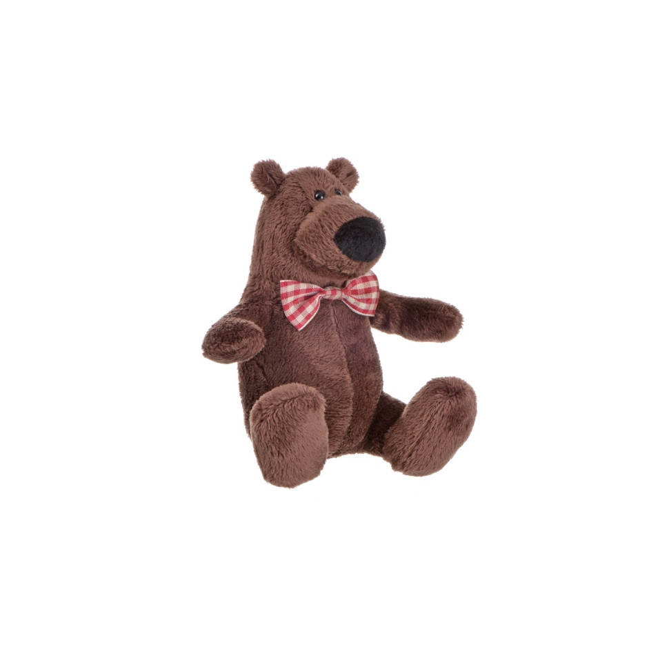 М'яка іграшка Same Toy Полярний ведмедик коричневий 13 см THT667