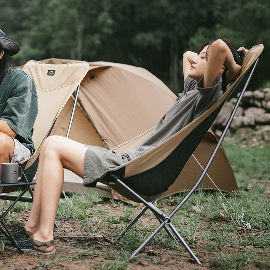 Крісло складне YL06 Alu Folding Moon Chair NH18Y060-Z Naturehike 6927595753538 бежевий