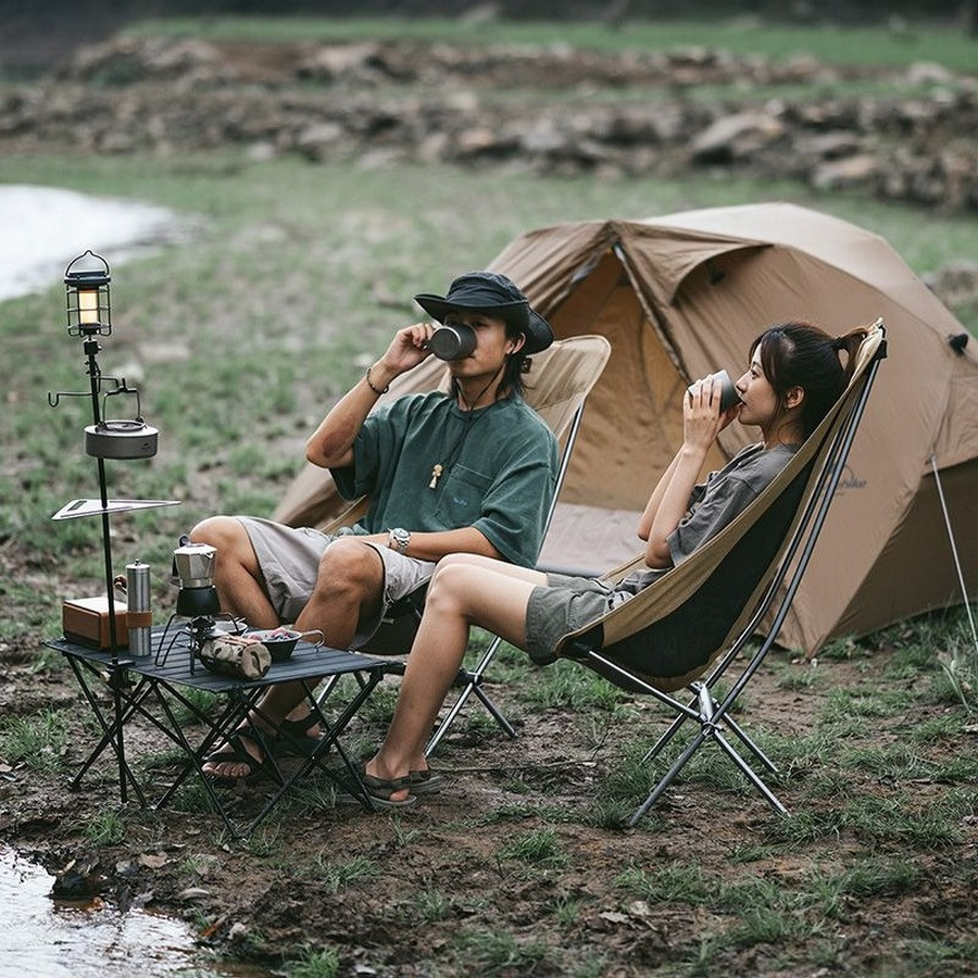 Крісло складне YL06 Alu Folding Moon Chair NH18Y060-Z Naturehike 6927595753538 бежевий
