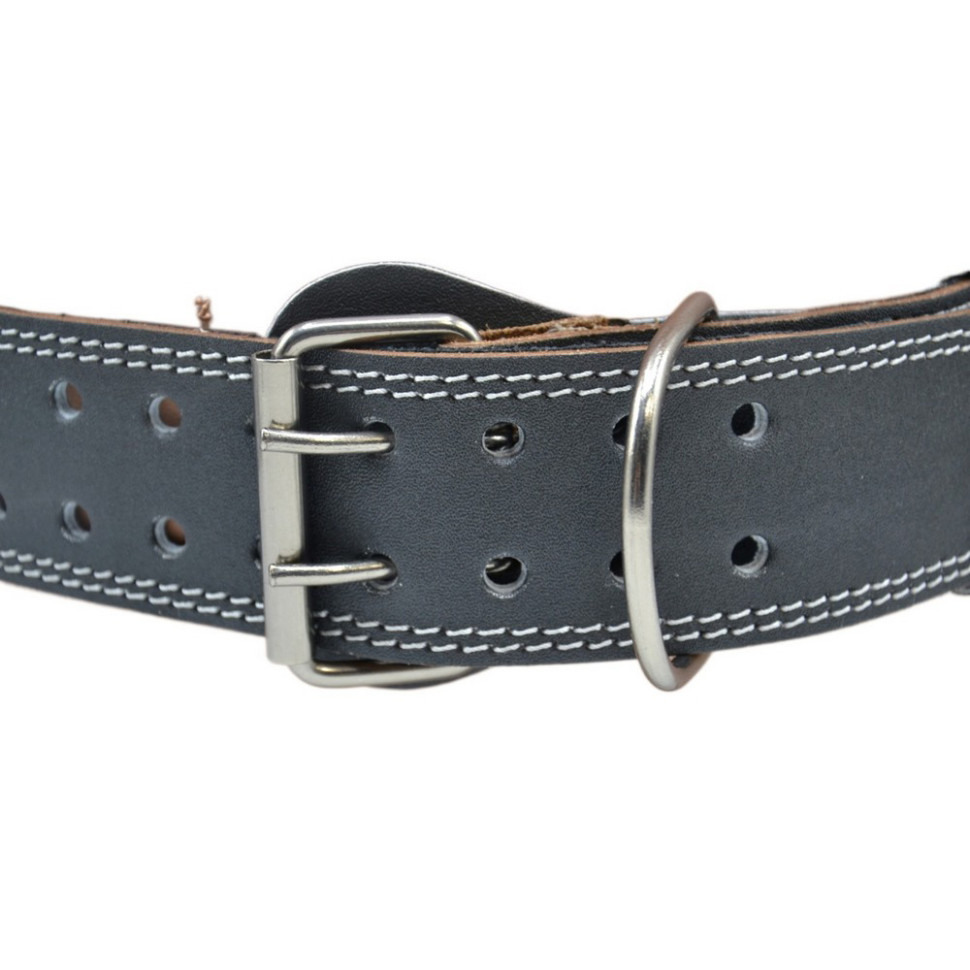 Пояс для тяжелой атлетики MFB-245 Full leather MadMax MFB-245_XXL, Black, XXL