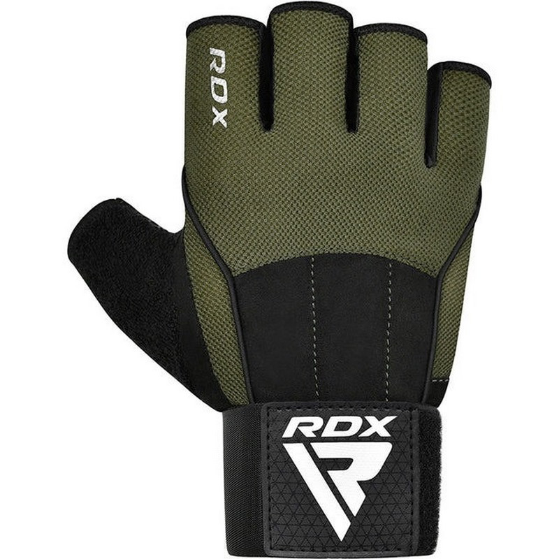 Перчатки для фитнеса W3 ARMY WITH EVA PADDING RDX Inc Limited WGS-W3AG-S+