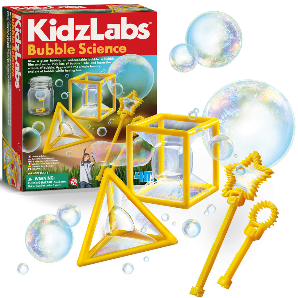 Набір для дослідів з мильними бульбашками 4M 00-03351 серія KidzLabs
