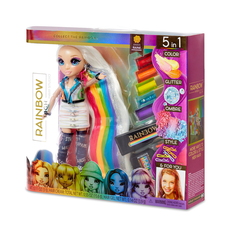 Лялька дитяча Стильна зачіска Rainbow High 569329 з аксесуарами