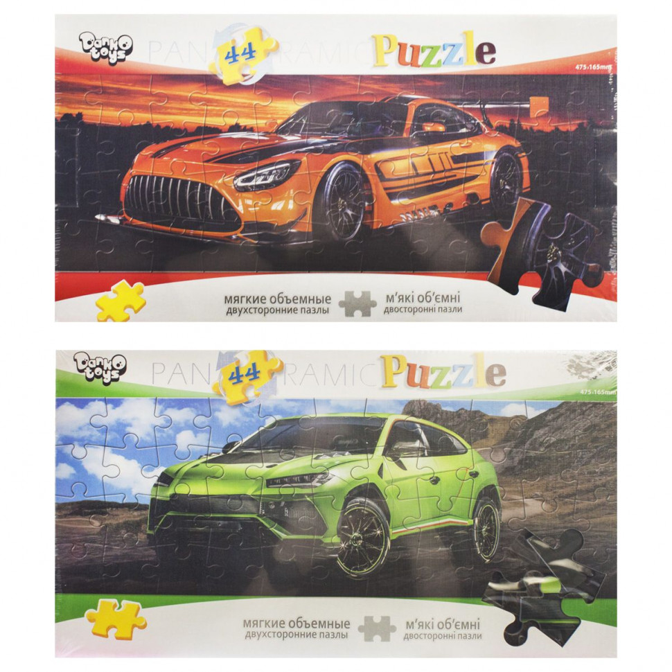 Мягкий пазл двухсторонний Danko Toys P44-03 44 детали