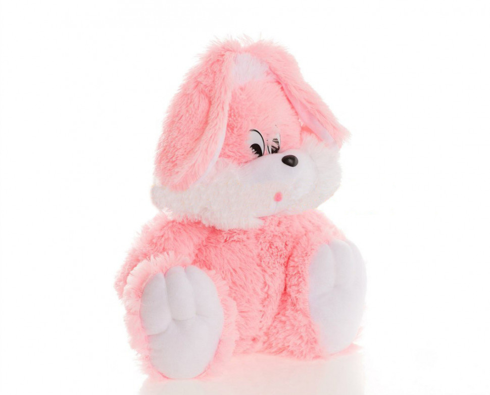 Мягкая игрушка Alina Toys зайчик сидячий Зая 55 см розовый 5784744ALN